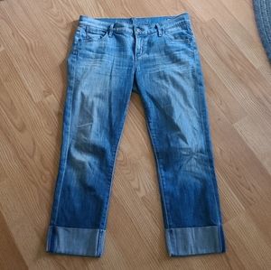 Citizens of humanity croppet straight leg jeans